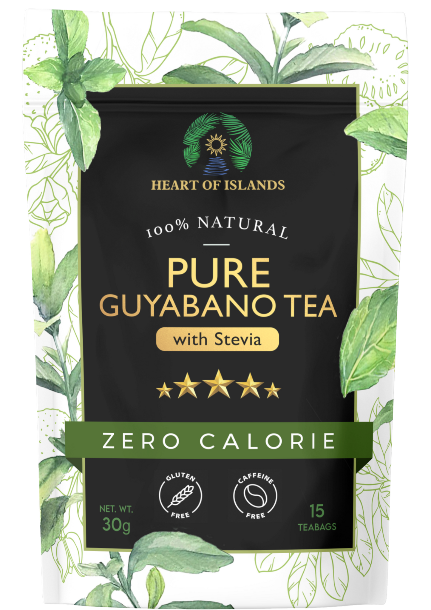 Guyabano tea with Stevia